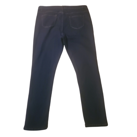 High Waisted Skinny Blue Jeans - Picture 3 of 3